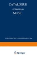 Catalogue of Books on Music