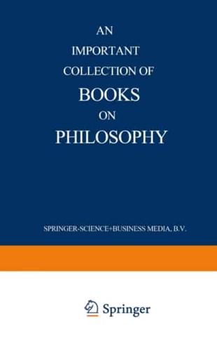 Important Collection of Books on Philosophy