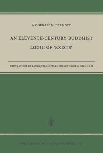 An Eleventh-Century Buddhist Logic of 'Exists'