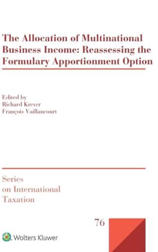 The Allocation of Multinational Business Income