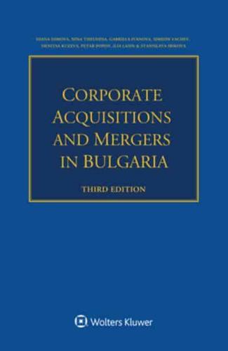 Corporate Acquisitions and Mergers in Bulgaria