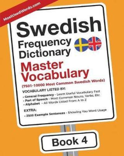 Swedish Frequency Dictionary - Master Vocabulary: 7501-10000 Most Common Swedish Words