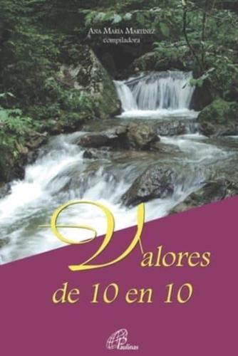 VALORES DE 10 EN 10: colección valores