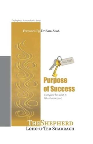 Purpose of Success