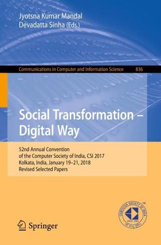 Social Transformation - Digital Way