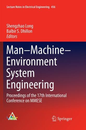 Man-Machine-Environment System Engineering : Proceedings of the 17th International Conference on MMESE