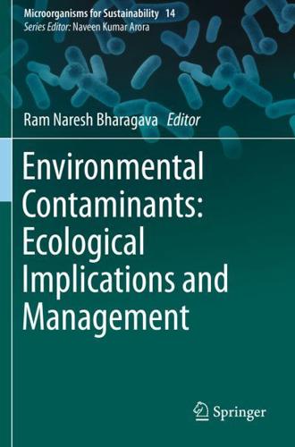 Environmental Contaminants: Ecological Implications and Management