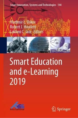 Smart Education and E-Learning 2019