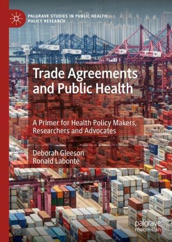 Trade Agreements and Public Health