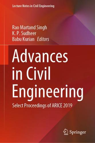 Advances in Civil Engineering : Select Proceedings of ARICE 2019