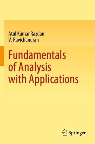Fundamentals of Analysis With Applications