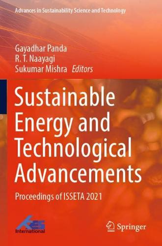 Sustainable Energy and Technological Advancements
