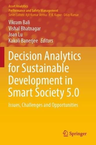 Decision Analytics for Sustainable Development in Smart Society 5.0