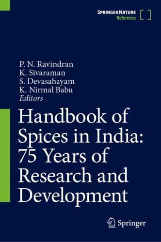 Handbook of Spices in India