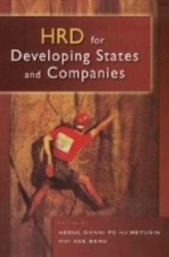 HRD for Developing States and Companies