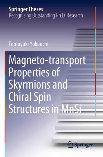 Magneto-Transport Properties of Skyrmions and Chiral Spin Structures in MnSi