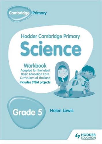 Hodder Cambridge Primary Science Workbook Grade 5