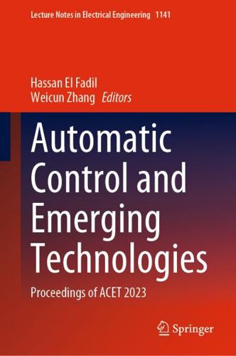 Automatic Control and Emerging Technologies