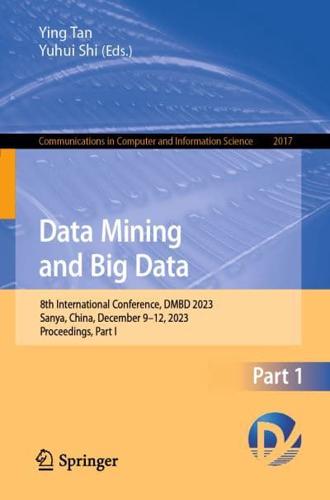 Data Mining and Big Data Part I