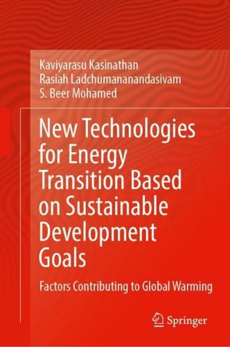 New Technologies for Energy Transition Based on Sustainable Development Goals