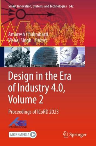 Design in the Era of Industry 4.0, Volume 2