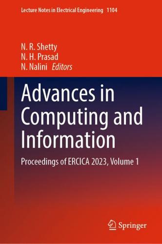 Advances in Computing and Information