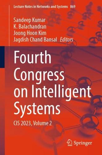 Fourth Congress on Intelligent Systems Volume 2