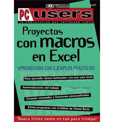 Proyectos Con Macros En Excel