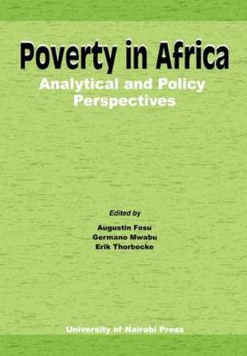 Poverty in Africa: Analytical and Policy Perspectives