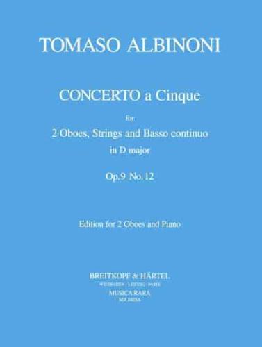 Concerto a 5 in D Op. 9/12