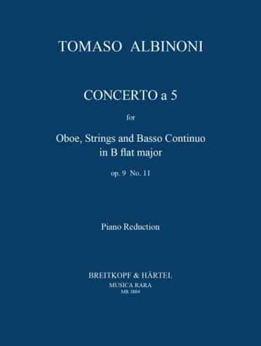 Concerto a 5 in B Op. 9/11