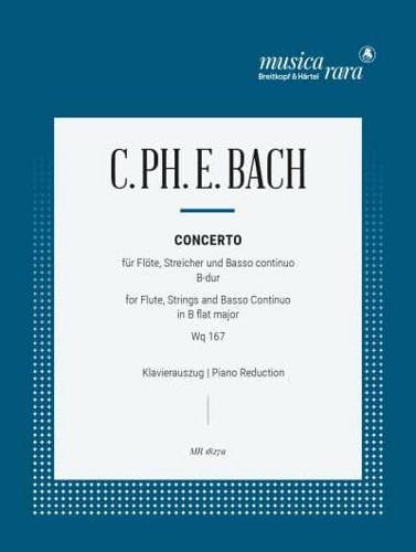 Flute Concerto in B Flat Major Wq 167