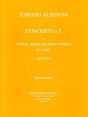 Concerto a 5 in C Op. 9/9