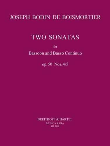 Sonatas in D Minor and C Minor Op. 50/4-5
