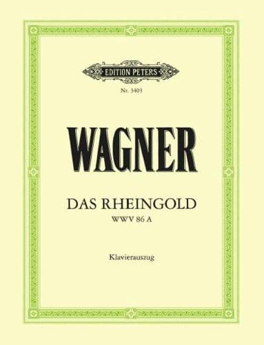 Das Rheingold Wwv 86A (Vocal Score)