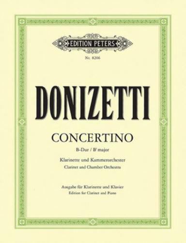 Concertino for Clarinet in B Flat (Ed. For Clarinet and Piano by the Composer)