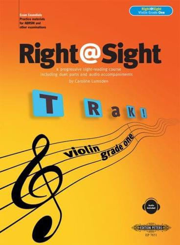 Right@Sight for Violin, Grade 1 (Includes Duet Parts and a CD of Accompaniments)