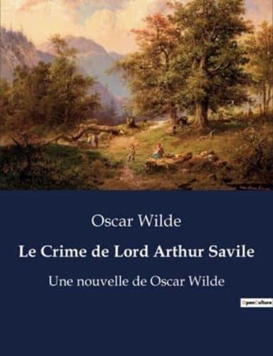 Le Crime De Lord Arthur Savile