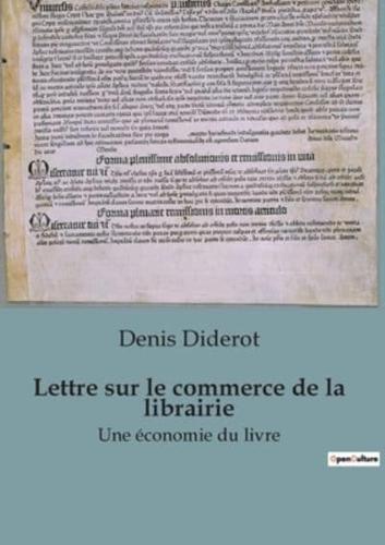 Lettre Sur Le Commerce De La Librairie