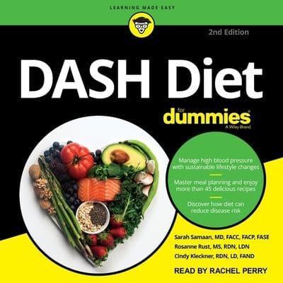 Dash Diet for Dummies Lib/E