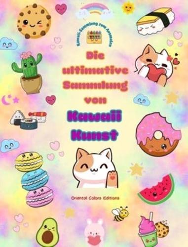 Die Ultimative Sammlung Von Kawaii-Kunst - Entzückende Und Lustige Kawaii-Farbdesigns Für Alle Altersgruppen