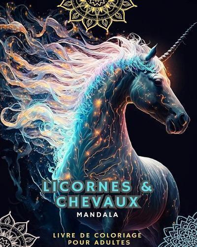 Licornes Et Chevaux - Livre De Coloriage Pour Adultes Avec Mandalas