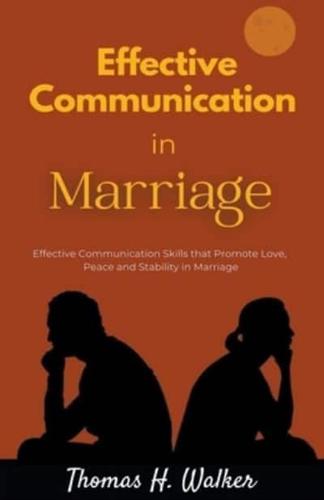 Effective Communication in Marriage