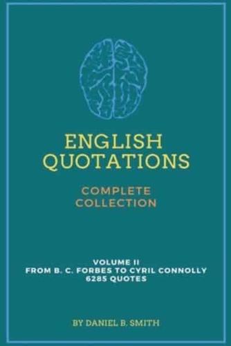 English Quotations Complete Collection