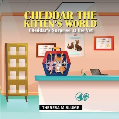 Cheddar The Kitten's World: Cheddar's Surprise at the Vet