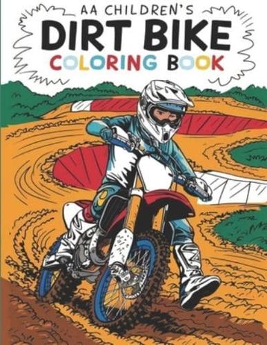 "Dirt Bike Coloring Book