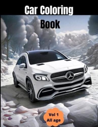 Car Coloring Book Vol 1