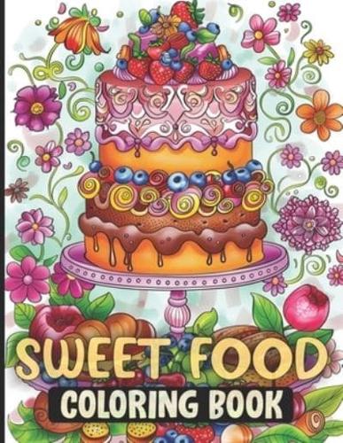Sweet Food Coloring Book