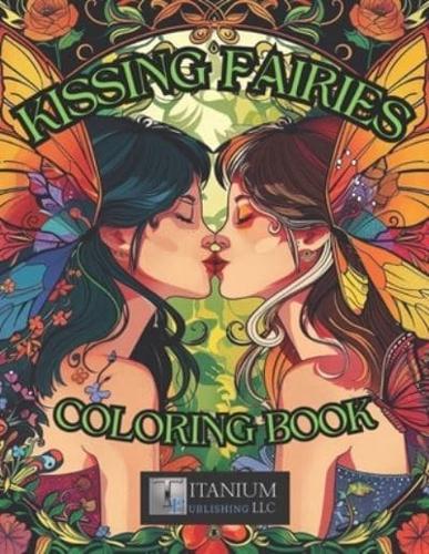 Kissing Fairies Coloring Book