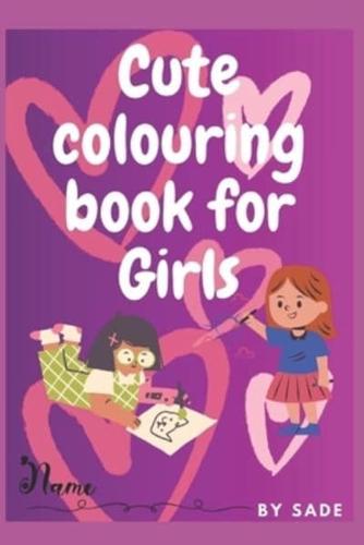 Cute Coloring Book for Girls